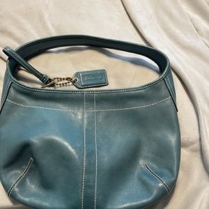 Coach Purse - Bluish-Teal